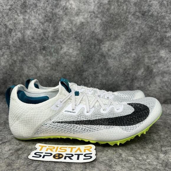 Nike Zoom Superfly Elite 2 Track Shoes Mens Size 10 White Spruce FZ9662-100 - Picture 3 of 10
